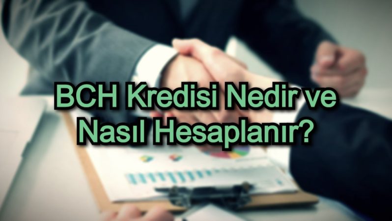 BCH Kredisi Nedir ve Nasıl Hesaplanır?