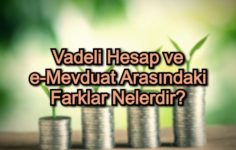 Vadeli Hesap ve e-Mevduat Arasındaki Farklar Nelerdir?