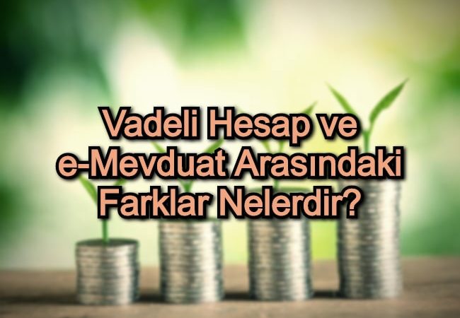 Vadeli Hesap ve e-Mevduat Arasındaki Farklar Nelerdir?