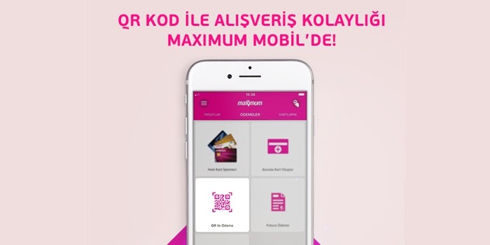 Maximum QR Kod ile Ödeme