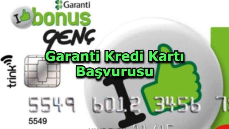 Garanti Kredi Kartı Başvurusu