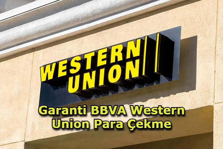 Garanti BBVA Western Union Para Çekme